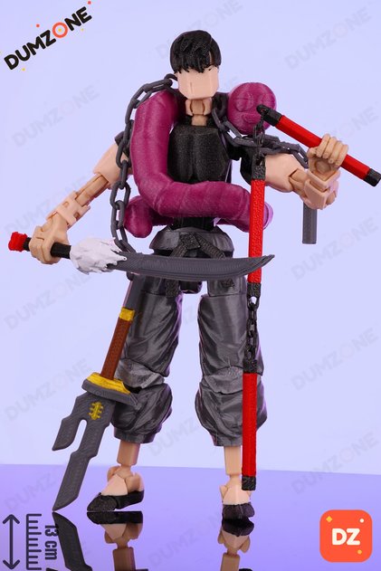 Toji Jujutsu Kaisen Anime Aksiyon Figürü Oynar Eklemli Pozlanabilir Hediyelik Doğum Günü