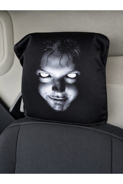 Mask Car Ghost Vehicle Head Cover Horror Mask 2 Pieces