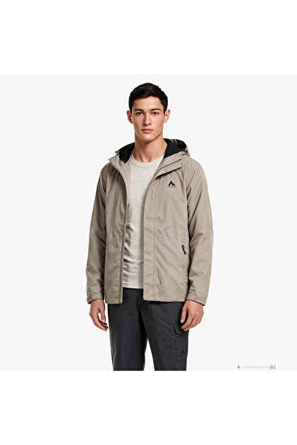 McKinley Terang 3'ü 1 Arada Erkek Krem Outdoor Mont