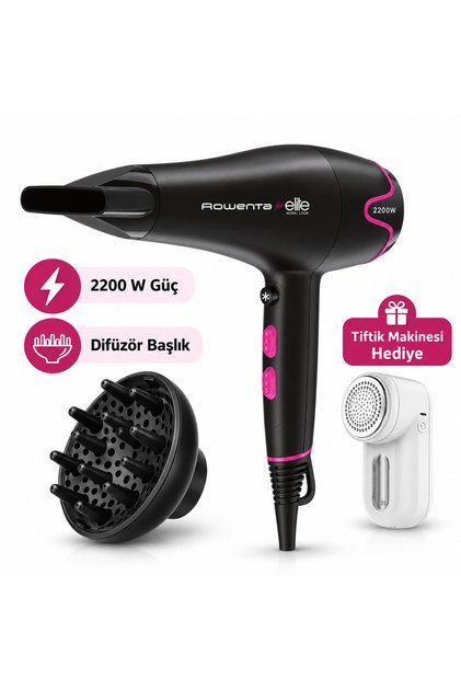 CV5712TR Elite 2200 Watt Saç Kurutma Makinesi Tiftik Makinesi hediye(Onerous)