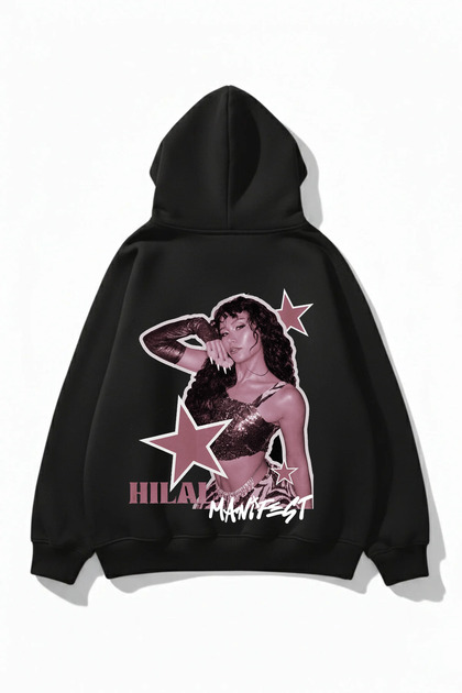 Oversize Unisex Manifest Sweatshirt Group Girlband Printed Sweatshirt Unisex Manifest Sweatshirt