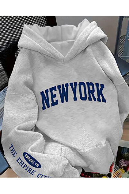 SWEATSHIRT CU MÂNECĂ LUNGĂ CU IMPRIMEU ÎN TREI TIPURI DE MODEL