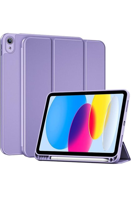 حافظة ProCase لجهاز iPad A16 الجيل 11 مقاس 11 بوصة 2025/الجيل العاشر 10.9 بوصة، باللون الأسود