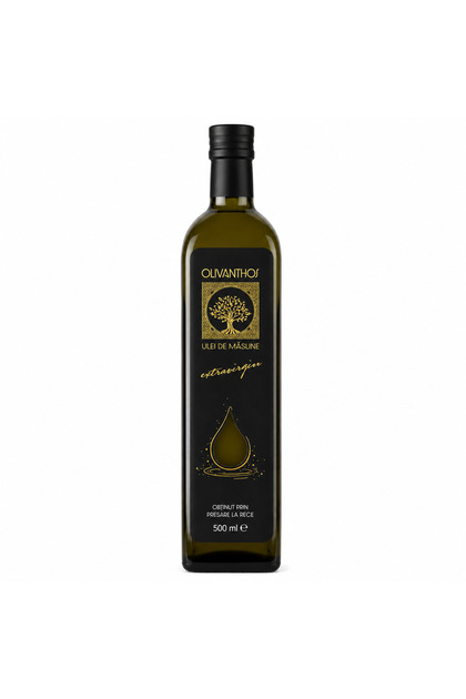 Ulei de masline extravirgin presat la rece - 500 ml