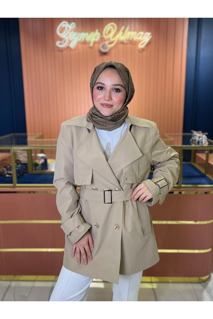 Sienna Trench Coat Beige