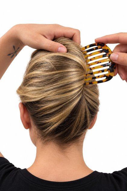 French Bone Comb Buckle