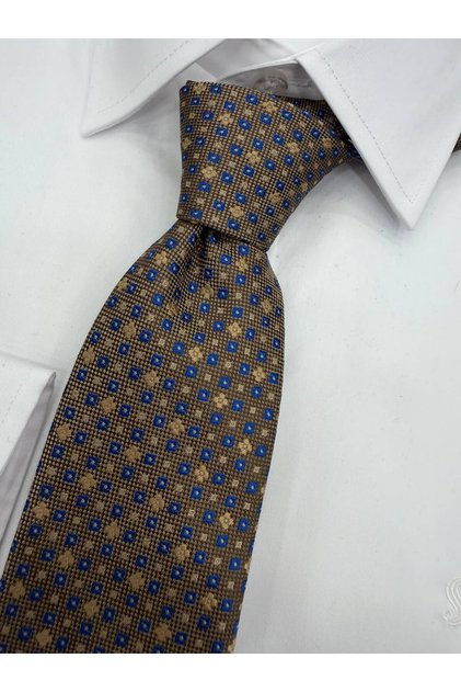 Woven Fabric Patterned Tie
