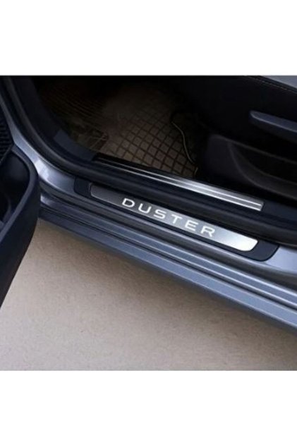 Renault Duster Krom Kapı Eşiği 2024 Üzeri 4 Parça Paslanmaz Çelik Abs Çerçeve