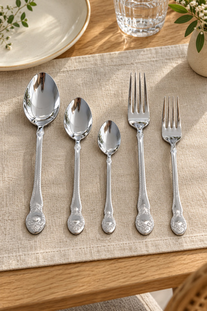 Stainless Steel 60 Piece Cutlery Set 18/10