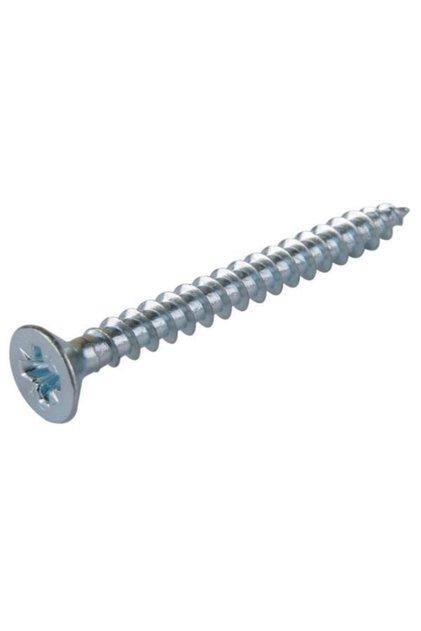 Havşa Başlı Sunta Vidası 3,5x25mm (1000 Adet), Galvaniz