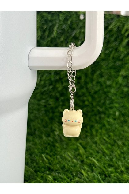 Cat Thermos Ornament/ Cat Figure Thermos Charm/Kitty Bag Charm