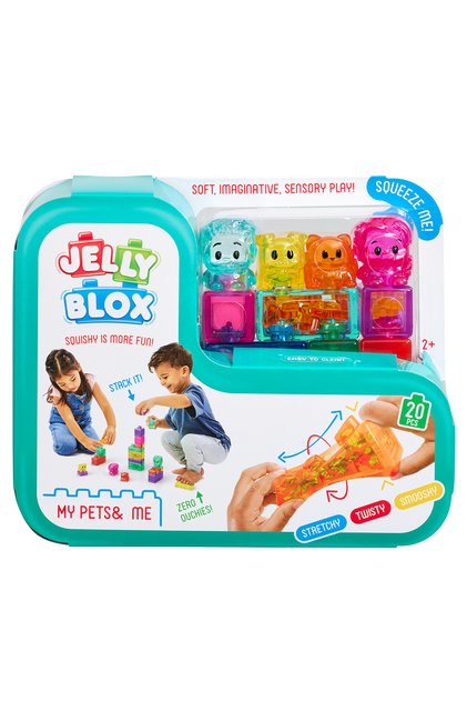 Constructor senzorial My Pets & Me, 20 piese moi, 2+ ani