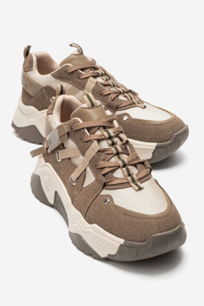 Leona Mink Suede Women's Sports Sneakers