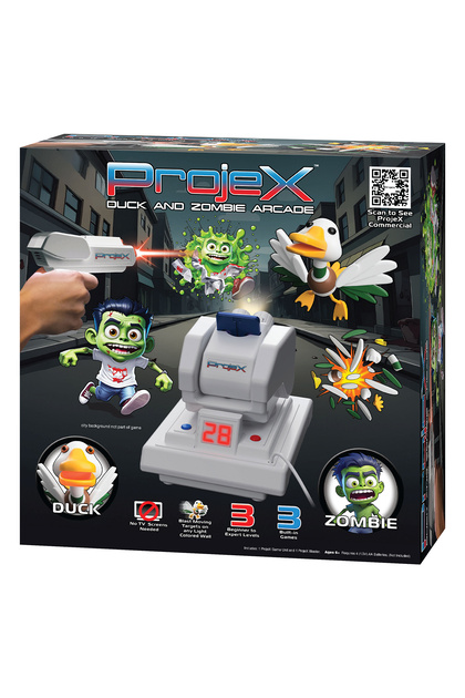 Set de joacă cu blaster și proiector Laser X ProjeX One 52726, alb