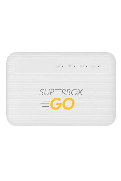 Turkcell Superbox Go MW63VK LTE Taşınabilir Modem Beyaz