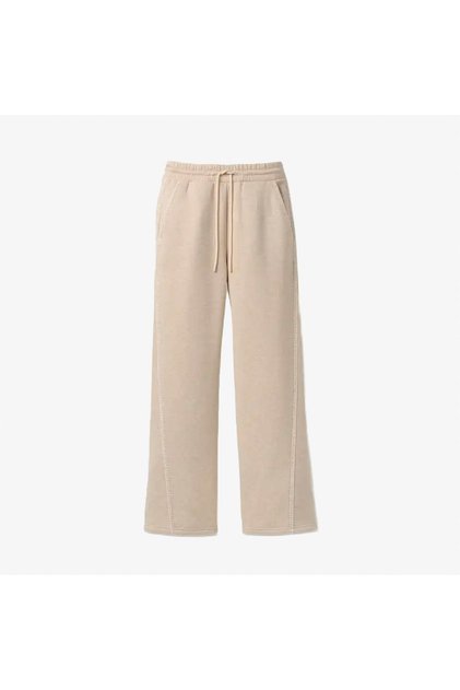 Classic Straight Women's Cream Sweatpants