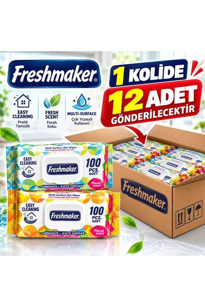 100'lü Yüzey Temizlik Havlusu Eko x12