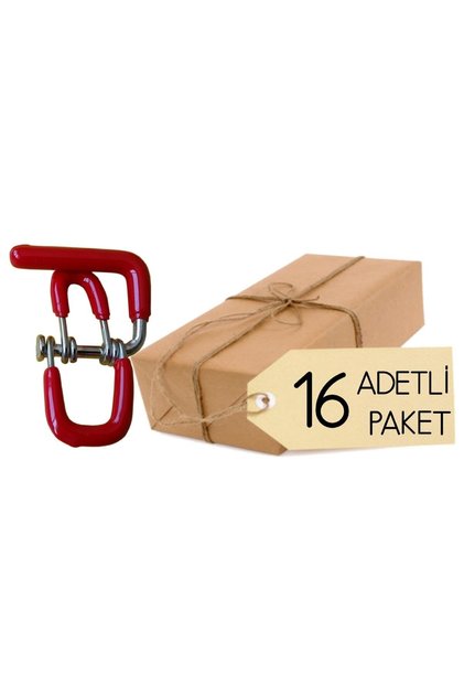 Spring-Loaded School Bag Hanger 16 Pieces Student Desk Hanger Children's Classroom Organizer Apparatus Organizer