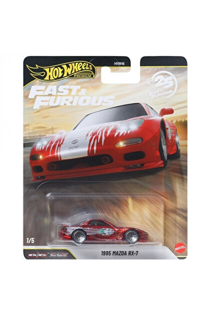 HOT WHEELS Premium Fast Furious 25. Yıl Seti Mazda RX 7