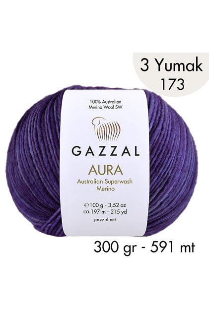 Aura 173 - 3 Yumak 300 Gr