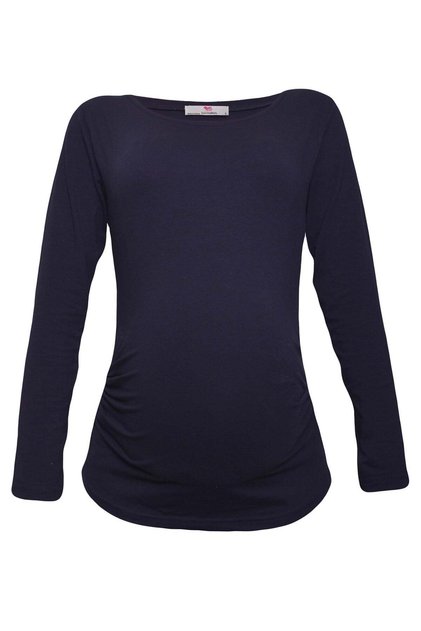 2301-2309 Pamuklu Uzun Kollu Hamile T-Shirt