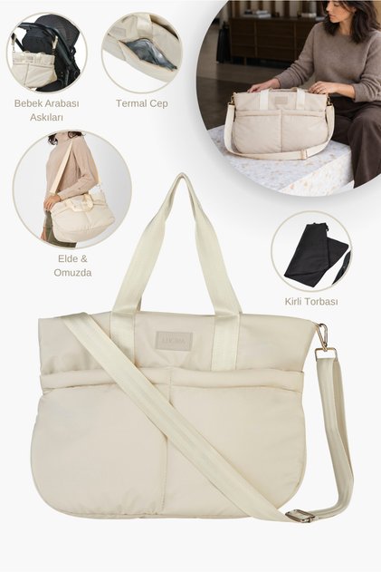 Pera Mother Baby Thermal Care & Multi-Purpose Tote Sports Bag