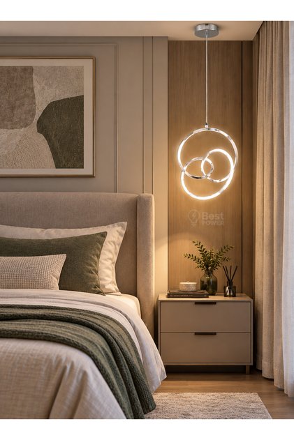 Modern Single LED Pendant Light 6547-1