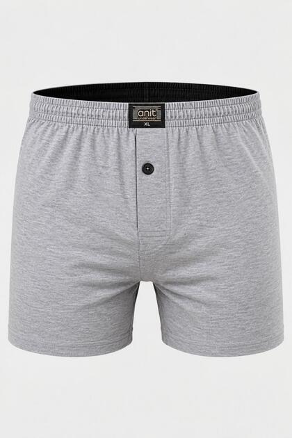 Premium Men's 100% Cotton Lycra Anti-Sweat Comfortable Loose Fit Buttoned Boxer