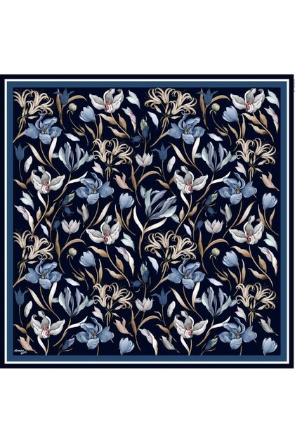 Sport Scarf - 8825-80 Dark Navy Blue