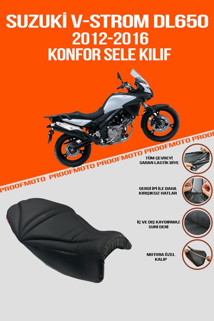Suzuki V-Strom Dl650 (2012 - 2016) Comfort Seat Cover
