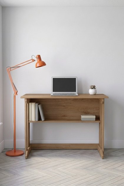 OptiWork Raflı Geniş Çalışma Masası 100x56 cm