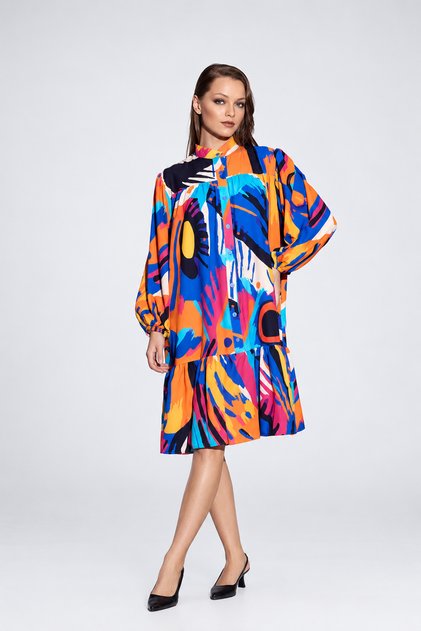 ROCHIE CU BUTONE CU CUREA