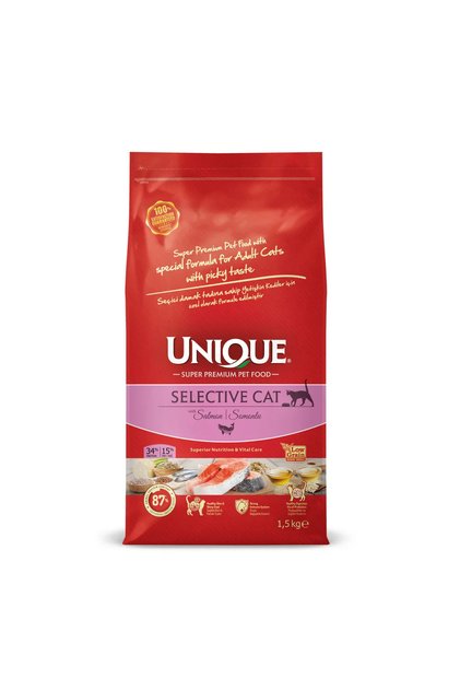 Selective Yetişkin Kedi Maması Somonlu 1,5 kg
