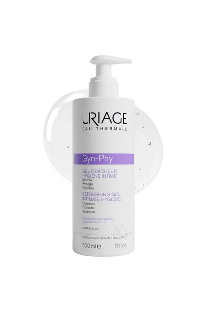 Gyn Phy gel de igienă intimă, Uriage, 500 ml, Gel de curățare
