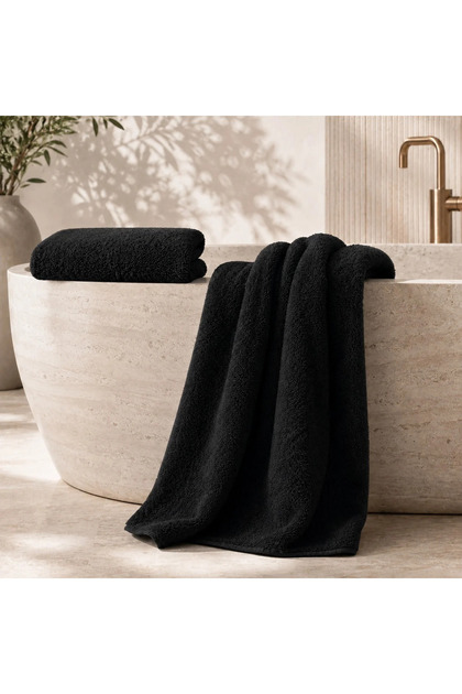 Luxury 100% Cotton Bath Towels – Set of 2, (70x140 cm) 600 GSM, Ultra Soft & Highly Absorbent