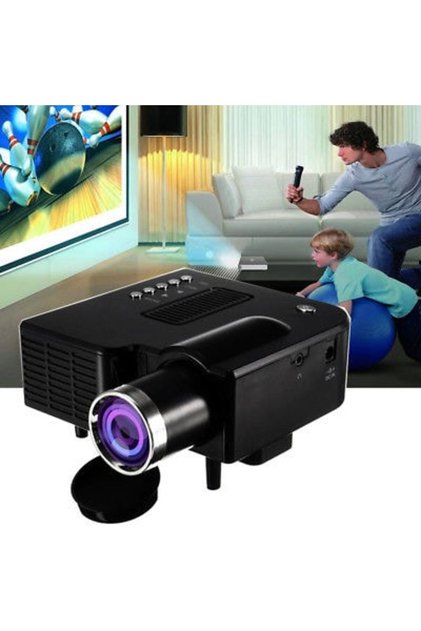 Μίνι Φορητός Προβολέας LED HD για Οικιακό Κινηματογράφο