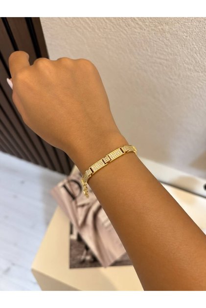 CM 14K ZİRKON TAŞLI PREMİUM BİLEKLİK