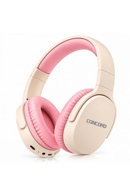 C-930 Bluetooth Kablosuz Kulaklık BT/TF Destekli Headset Pembe