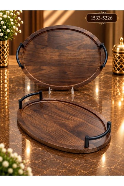 Set of 2 multi-purpose trays
