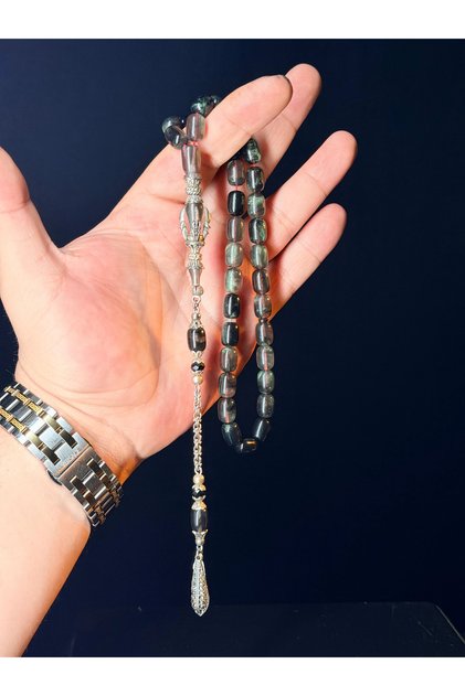Nakkaş claw i̇mame designed special color glittery katalin rosary