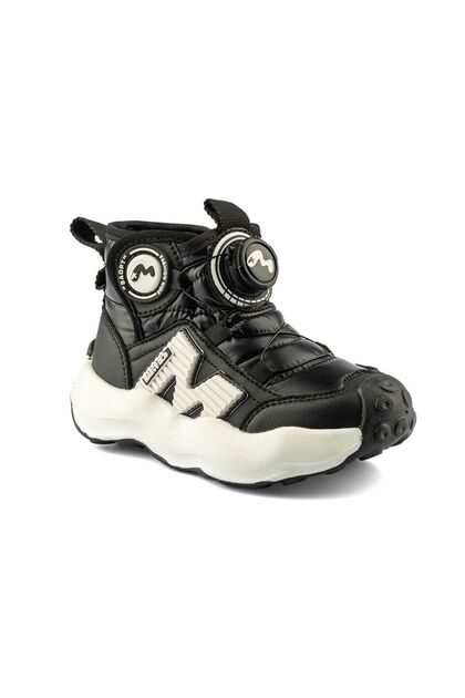 Marcokids children's smart lace-up boot black jl2510448