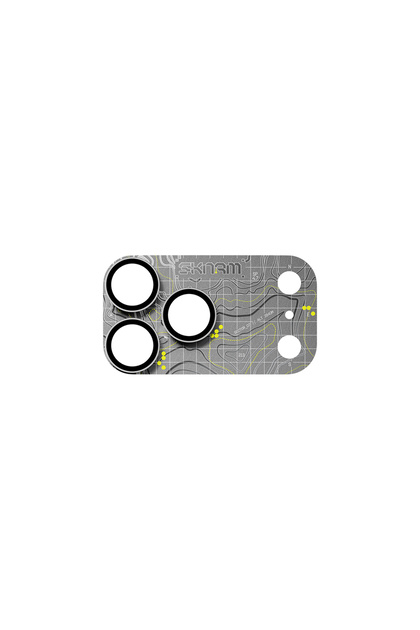 iPhone 18 Pro Max Uyumlu Sonar Serisi Ionix Kamera Lens Koruyucu Gümüş