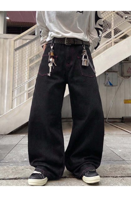 Jeans, negru