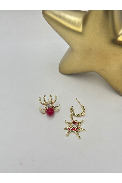 Spider Design Steel Earrings