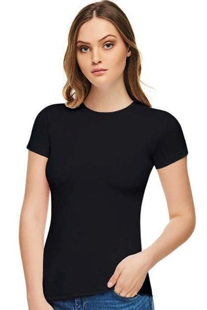 Tutku Elit Women's Black 3-Pack Lycra T-Shirt