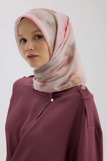 Soft Eşarp 1252 Toz Pembe