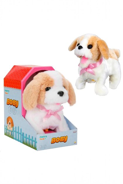 PUFFY FRİENDS SİHİRLİ PELÜŞ KÖPEK TAKLA ATAN HAREKETLİ SESLİ 12M+