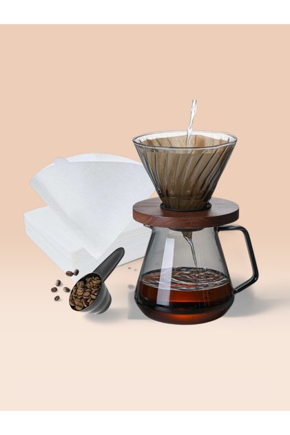 Distillation kit, funnel and server 02