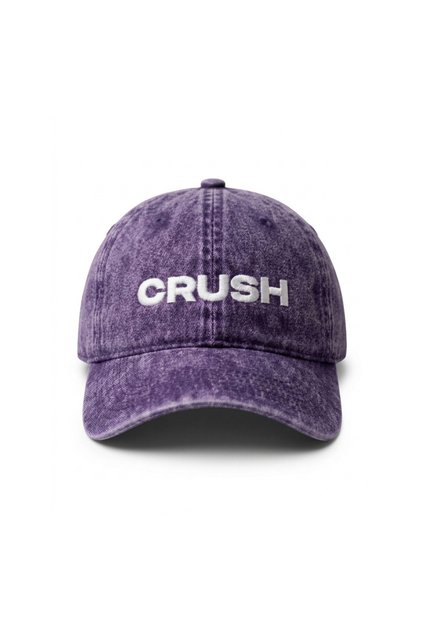 قبعة قطنية مطرزة قابلة للغسل من CRUSH / قبعة قطنية مطرزة قابلة للتعديل بتصميم عتيق قابل للغسل من CRUSH