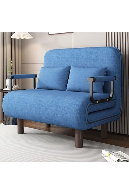 Folding Chair Bed,5 in 1 Folding Chair Bed with 5-Position Adjustable Backrest & Pillow,Comfy Single